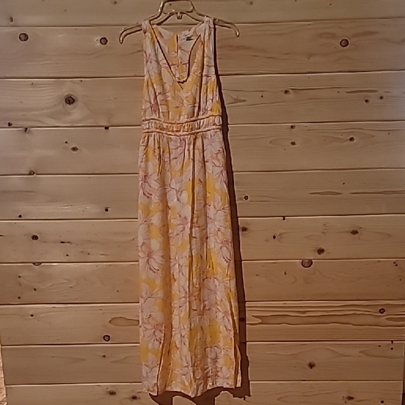 Japna Dresses & Skirts - Japna Women's Tropical Floral Maxi Dress Size L